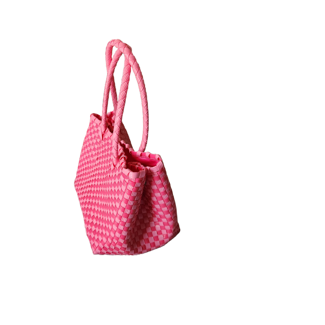 Messenger Pink Bag |Mexican Bag| Eco Friendly Bag| Pink Tote Bag