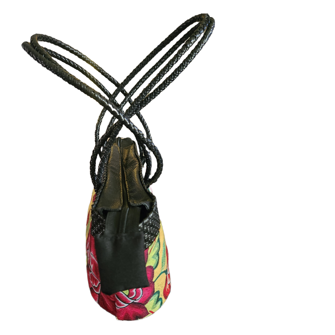 Messenger black bag |Eco Friendly Handbag| Mexican Handbag