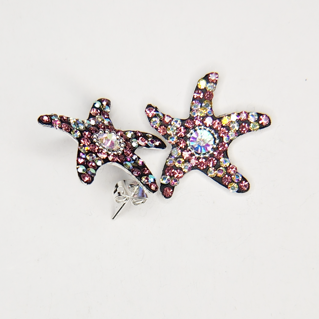 silver earrings