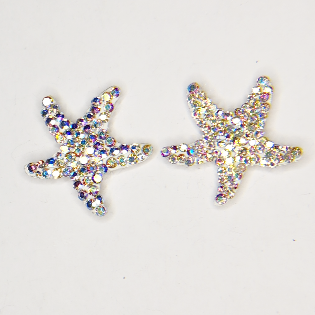 silver earrings