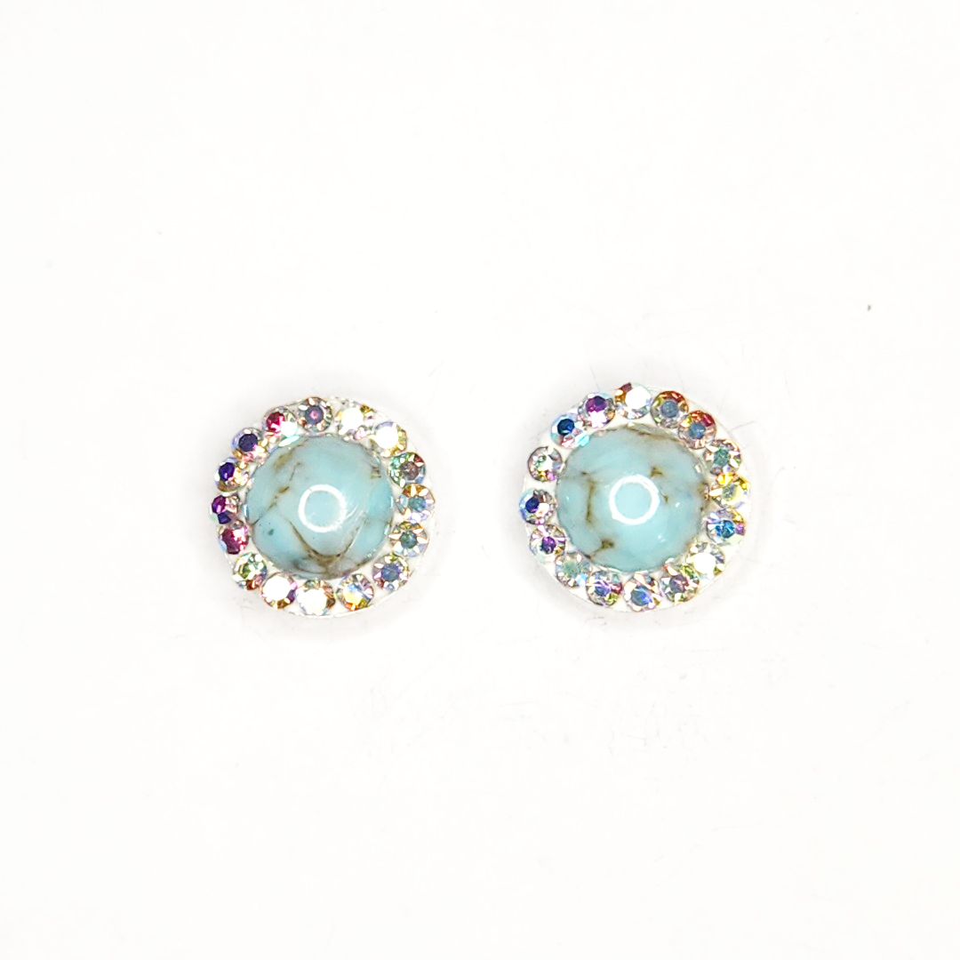 silver earrings