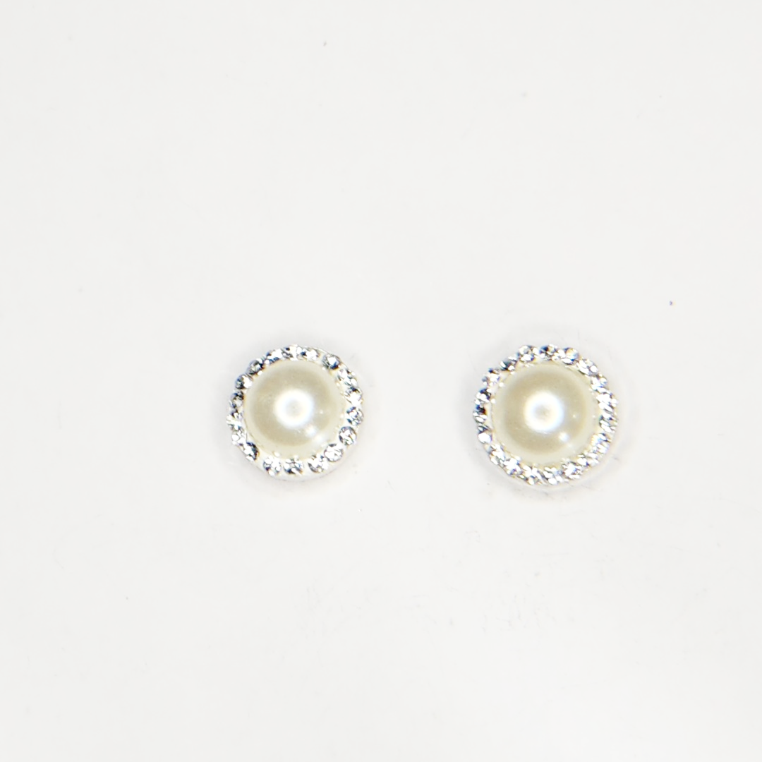 silver earrings