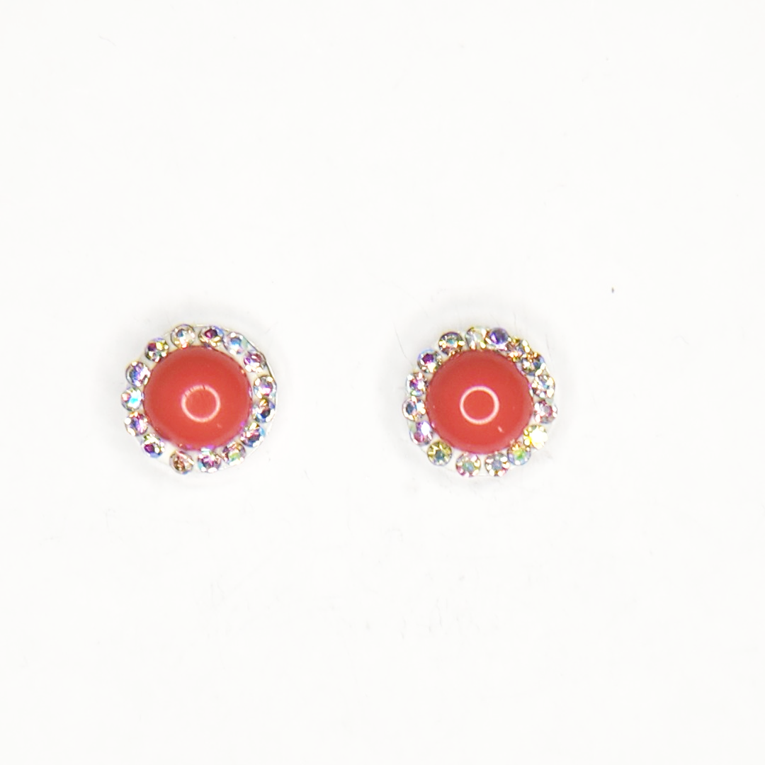 silver earrings