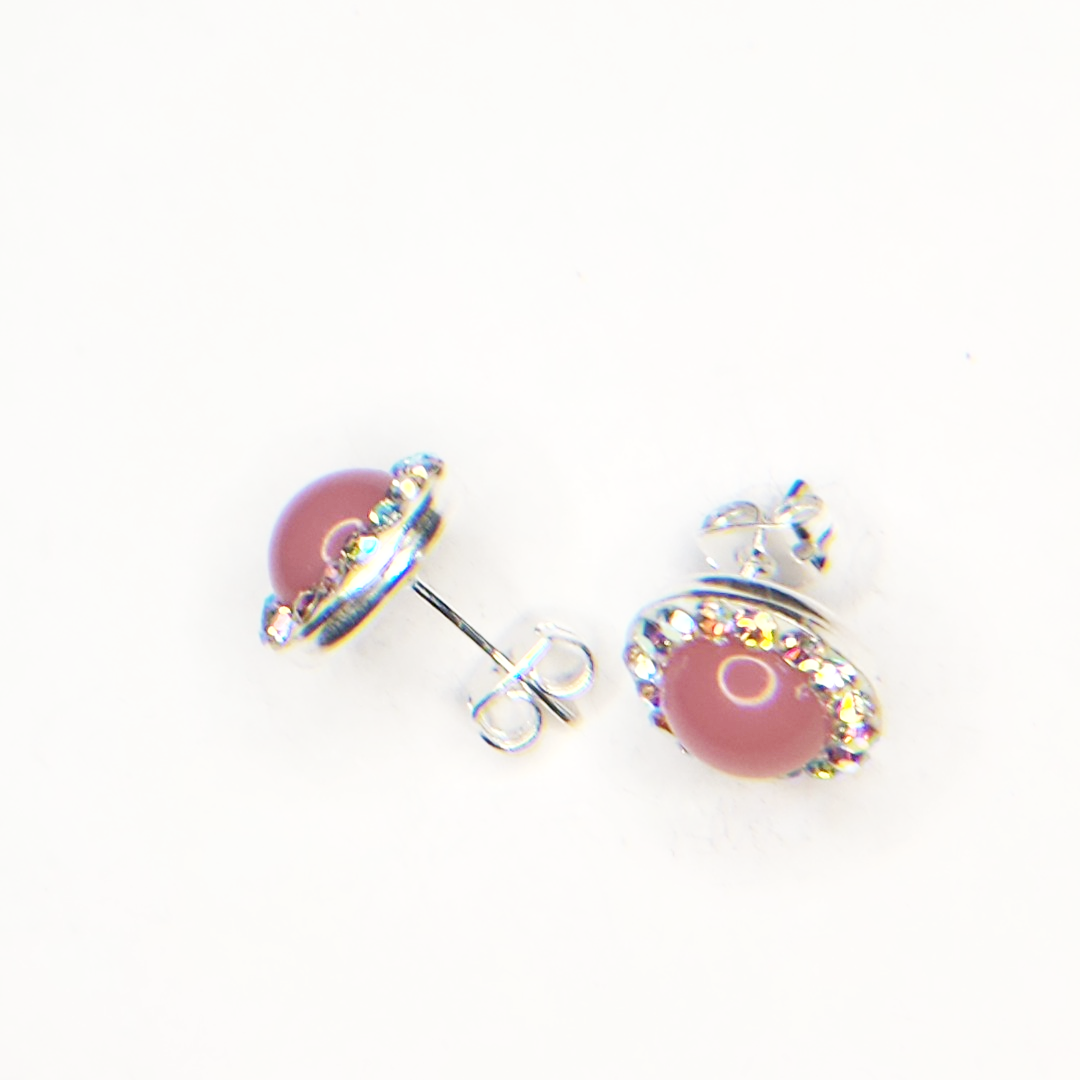 silver earrings