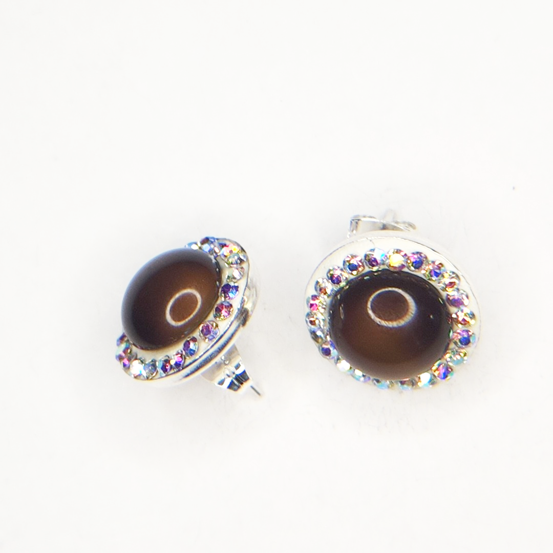silver earrings