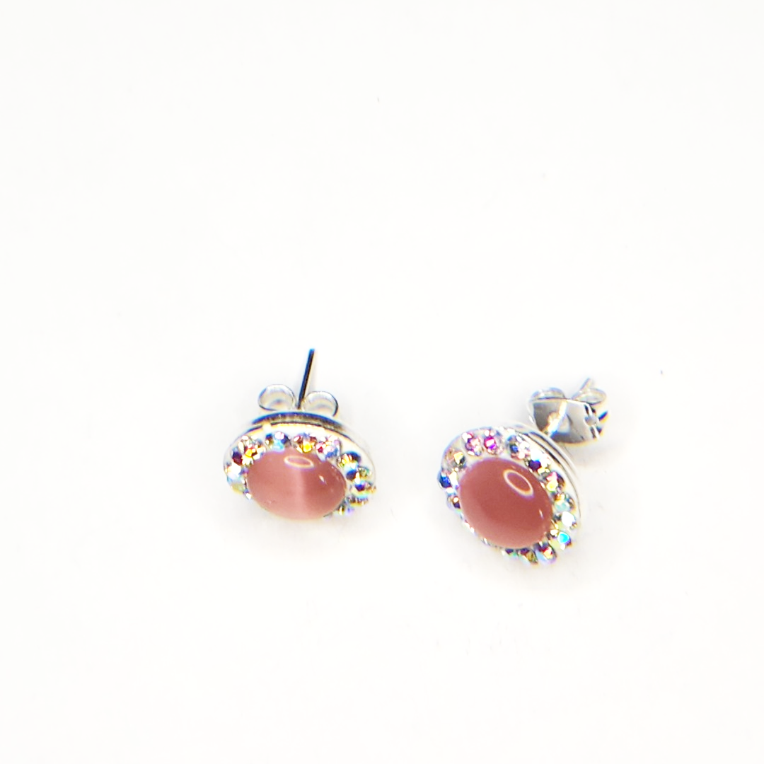 silver earrings