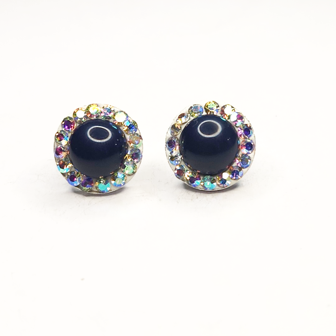 silver earrings
