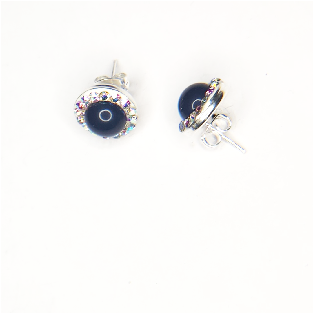 silver earrings