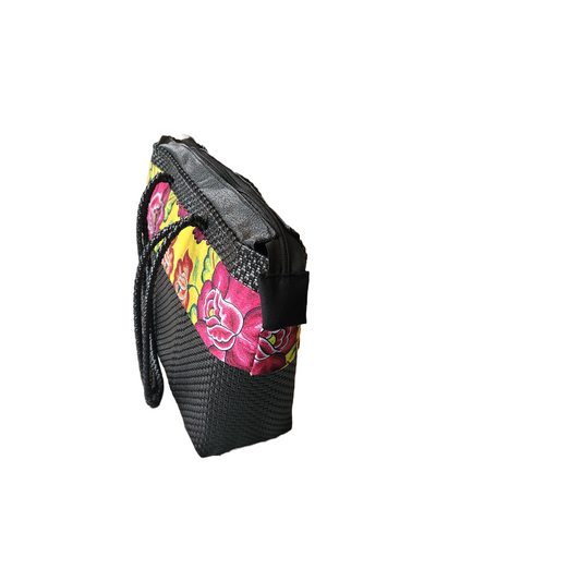 Messenger black bag |Eco Friendly Handbag| Mexican Handbag