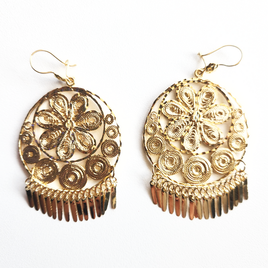 Earrings Itsmeños Handmade Gold