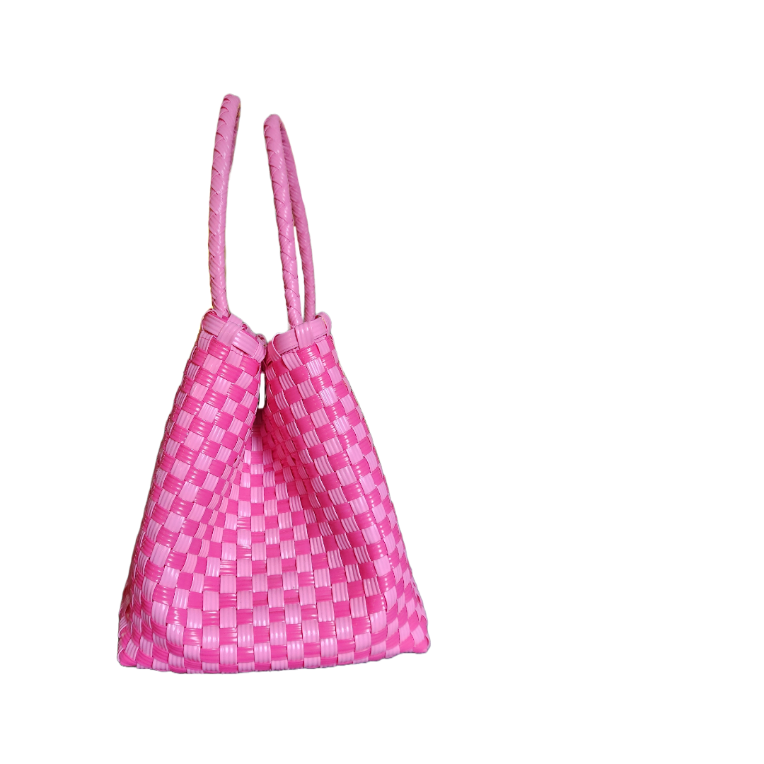 Messenger Pink Bag |Mexican Bag| Eco Friendly Bag| Pink Tote Bag